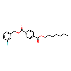 Terephthalic acid, heptyl 3-fluorobenzyl ester