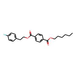 Terephthalic acid, hexyl 4-fluorophenethyl ester
