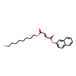 Fumaric acid, naphth-2-yl 8-chlorooctyl ester