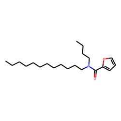 Furan-2-carboxamide, N-butyl-N-dodecyl-