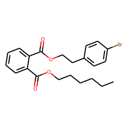 Phthalic acid, 2-(4-bromophenyl)ethyl hexyl ester