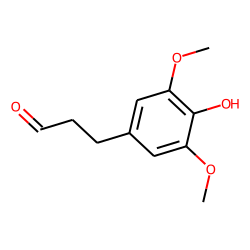 Propanal, 3-(4-hydroxy-3,5-dimethoxyphenyl)