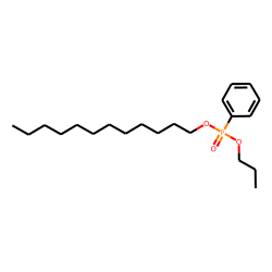 Phenylphosphonic acid, dodecyl propyl ester