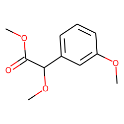 3-Hydroxymandelic acid, dimethyl ether, methyl ester