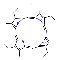 Nickel-1,3,5,7-tetramethyl-2,4,6,8-tetraethylporphyrine complex