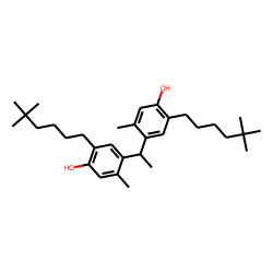 M-cresol, 4,4'-ethylidene bis(6-tert-octyl)-