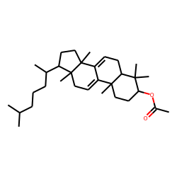 Lanosta-7,9(11)-dien-3-ol, acetate, (3«beta»)-