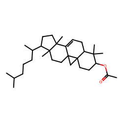 9,19-CYCLO-9.BETA.-LANOST-7-EN-3.BETA.-OL, ACETATE