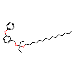 Silane, diethylpentadecyloxy(3-phenoxybenzyloxy)-