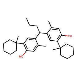 M-cresol, 4,4'-butylidene bis(6-(1-methylcyclohexyl))-