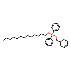 Silane, diphenyl(3-cyclohexenylmethoxy))tridecyloxy-