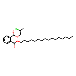 Phthalic acid, 2-chloropropyl hexadecyl ester