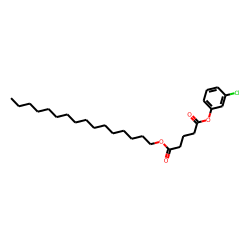 Glutaric acid, 3-chlorophenyl hexadecyl ester