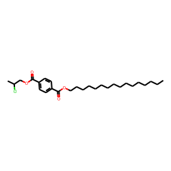 Terephthalic acid, 2-chloropropyl hexadecyl ester