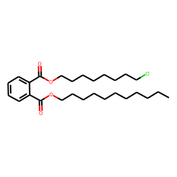 Phthalic acid, 8-chlorooctyl undecyl ester