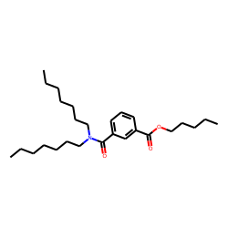 Isophthalic acid, monoamide, N,N-diheptyl-, pentyl ester