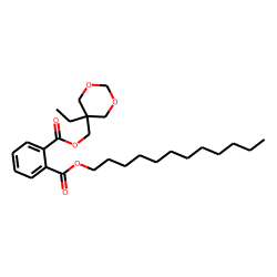 Phthalic acid, dodecyl 5-ethyl-1,3-dioxan-5-yl ester