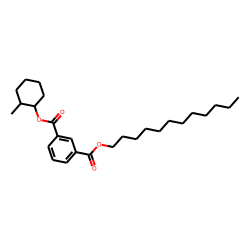 Isophthalic acid, dodecyl 2-methylcyclohexyl ester