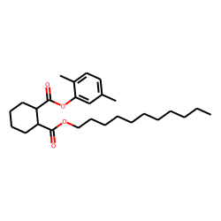 1,2-Cyclohexanedicarboxylic acid, 2,5-dimethylphenyl undecyl ester