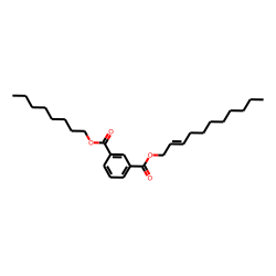 Isophthalic acid, octyl undec-2-en-1-yl ester