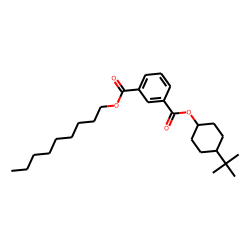 Isophthalic acid, nonyl 4-tert-butylcyclohexyl ester