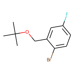 2-Bromo-5-fluorobenzyl alcohol, tert.-butyl ether
