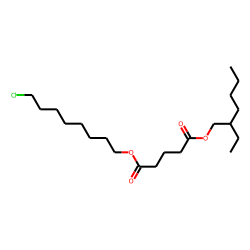 Glutaric acid, 8-chlorooctyl 2-ethylhexyl ester