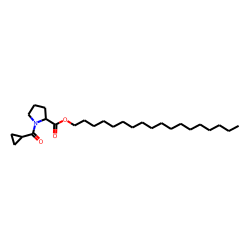 L-Proline, N-(cyclopropylcarbonyl)-, octadecyl ester