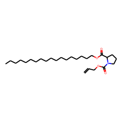 d-Proline, N-allyloxycarbonyl-, octadecyl ester