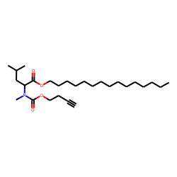 L-Leucine, N-methyl-N-(but-3-yn-1-yloxycarbonyl)-, pentadecyl ester