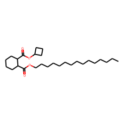 1,2-Cyclohexanedicarboxylic acid, cyclobutyl pentadecyl ester