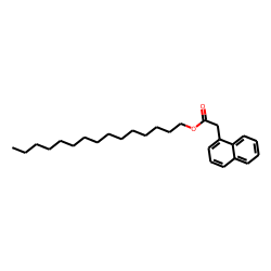 1-Naphthaleneacetic acid, pentadecyl ester