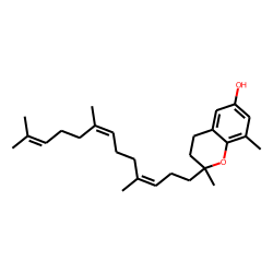 2H-1-Benzopyran-6-ol, 3,4-dihydro-2,8-dimethyl-2-[(3E,7E)-4,8,12-trimethyl-3,7,11-tridecatrien-1-yl]-, (2R)-