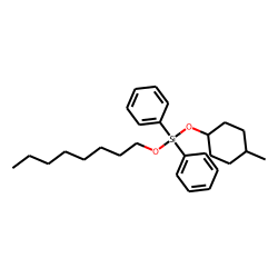 Silane, diphenyloctyloxy(trans-4-methylcyclohexyloxy)-