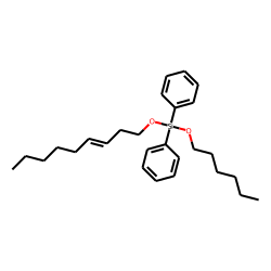 Silane, diphenylhexyloxy(non-3-en-1-yloxy)-