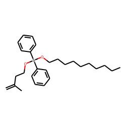Silane, diphenyldecyloxy(3-methylbut-3-en-1-yloxy)-
