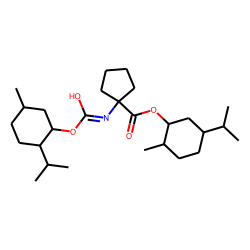 1-Aminocyclopentanecarboxylic acid, N-((1R)-(-)-menthyloxycarbonyl)-, (1R)-(-)-menthyl ester