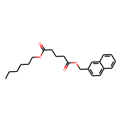 Glutaric acid, naphth-2-ylmethyl hexyl ester