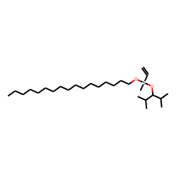 Silane, methylvinyl(2,4-dimethylpent-3-yloxy)heptadecyloxy-
