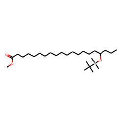 17-Hydroxy-arachidic, methyl ester, tBDMS ether