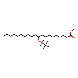 10-Hydroxy-arachidic, methyl ester, tBDMS ether