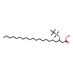 3-Hydroxy-arachidic, methyl ester, 3-tBDMS ether