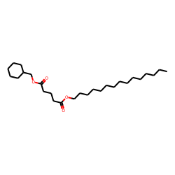 Glutaric acid, cyclohexylmethyl pentadecyl ester
