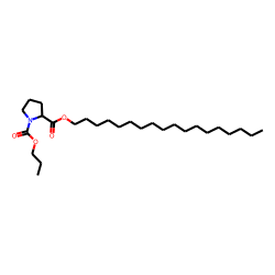 d-Proline, n-propoxycarbonyl-, octadecyl ester