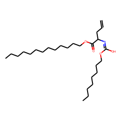 2-Aminopent-4-enoic acid, N-octyloxycarbonyl-, tridecyl ester