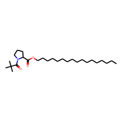 L-Proline, N-pivaloyl-, heptadecyl ester