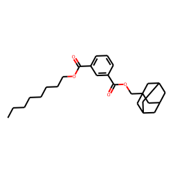 Isophthalic acid, 1-adamantylmethyl octyl ester