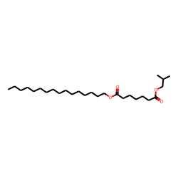 Pimelic acid, hexadecyl 2-methylpropyl ester