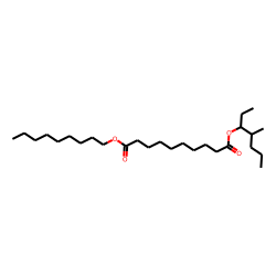 Sebacic acid, 4-methylhept-3-yl nonyl ester