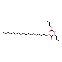 L-Norvaline, N-propoxycarbonyl-, octadecyl ester